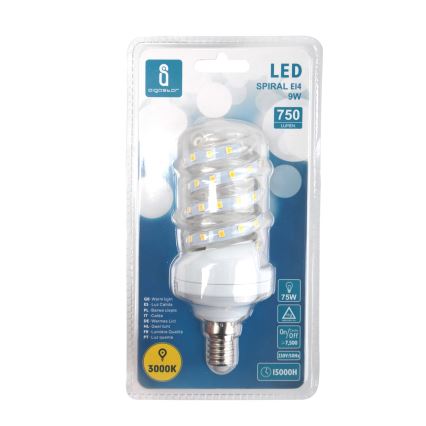 Світлодіодна лампочка E14/9W/230V 3000K - Aigostar