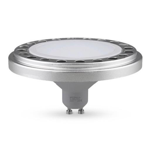 Світлодіодна лампочка ECOLINE AR111 GU10/15W/230V 4000K 120° срібний - Brilagi