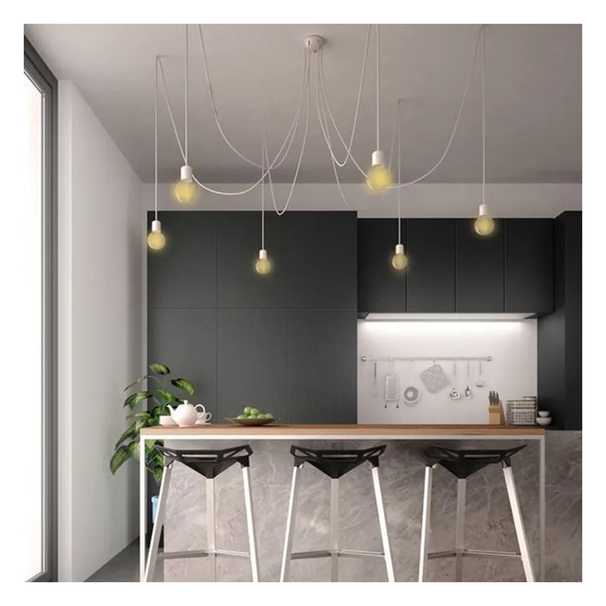 Світлодіодна лампочка BÍLÝ FILAMENT A60 E27/9W/230V 3000K