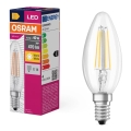 Світлодіодна лампочка FILAMENT B40 E14/4W/230V 2700K - Osram