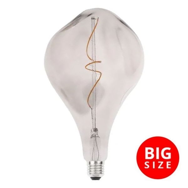 Світлодіодна лампочка FILAMENT BUMPED SMOKE ET160 E27/4W/230V 2000K