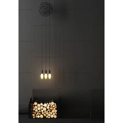 Світлодіодна лампочка BÍLÝ FILAMENT C35 E14/4,5W/230V 3000K