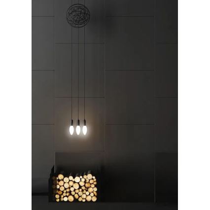 Світлодіодна лампочка BÍLÝ FILAMENT C35 E14/4,5W/230V 4000K