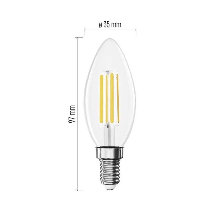Світлодіодна лампочка FILAMENT E14/3,8W/230V 2700K