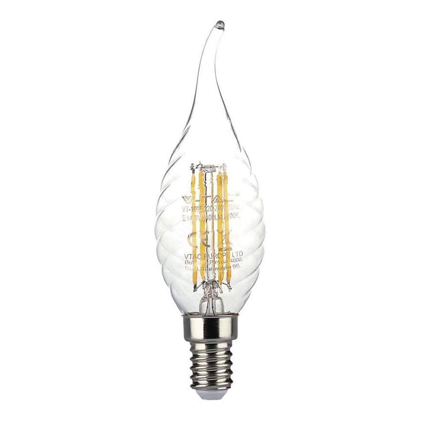 Світлодіодна лампочка FILAMENT E14/4W/230V 3000K