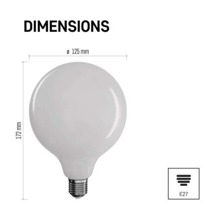 Світлодіодна лампочка FILAMENT E27/18W/230V 2700K