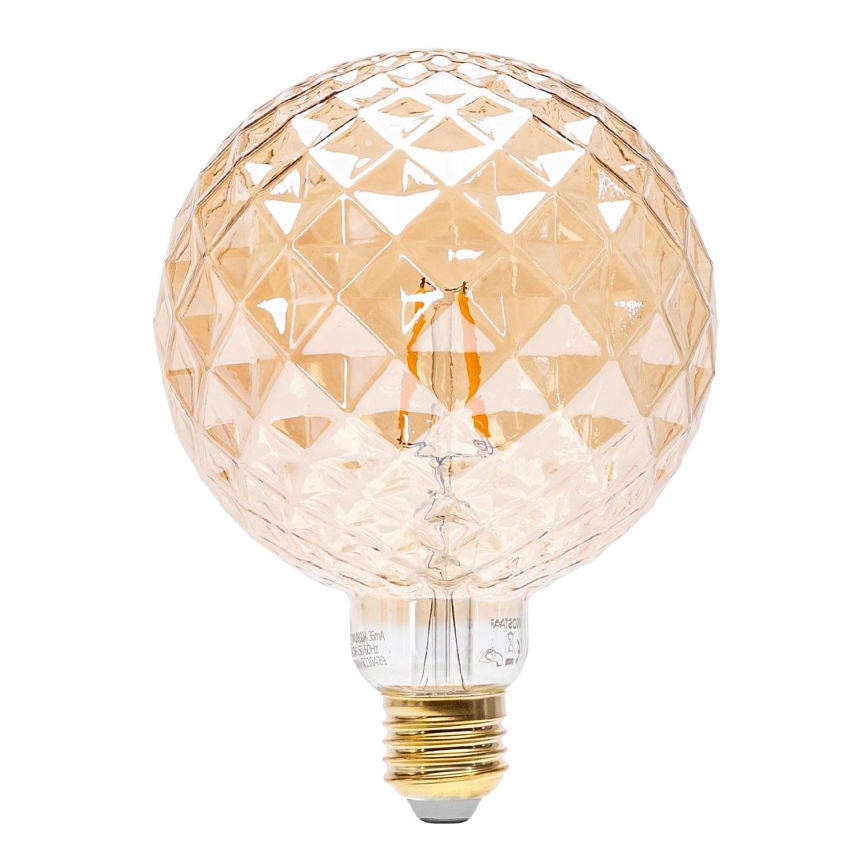 Світлодіодна лампочка FILAMENT E27/4W/230V 1800K ананас - Aigostar