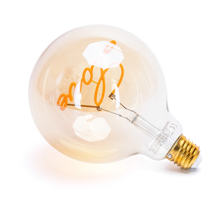 Світлодіодна лампочка FILAMENT E27/4W/230V 1800K love - Aigostar