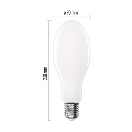Світлодіодна лампочка FILAMENT ED90 E40/36W/230V 4000K 6000 lm