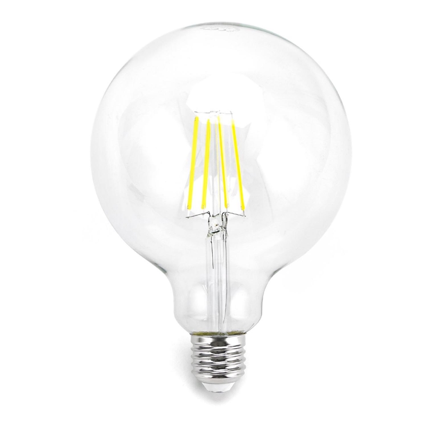 Світлодіодна лампочка FILAMENT G125 E27/8W/230V 6500K - Aigostar