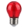 Світлодіодна лампочка FILAMENT G45 E27/2W/230V червоний