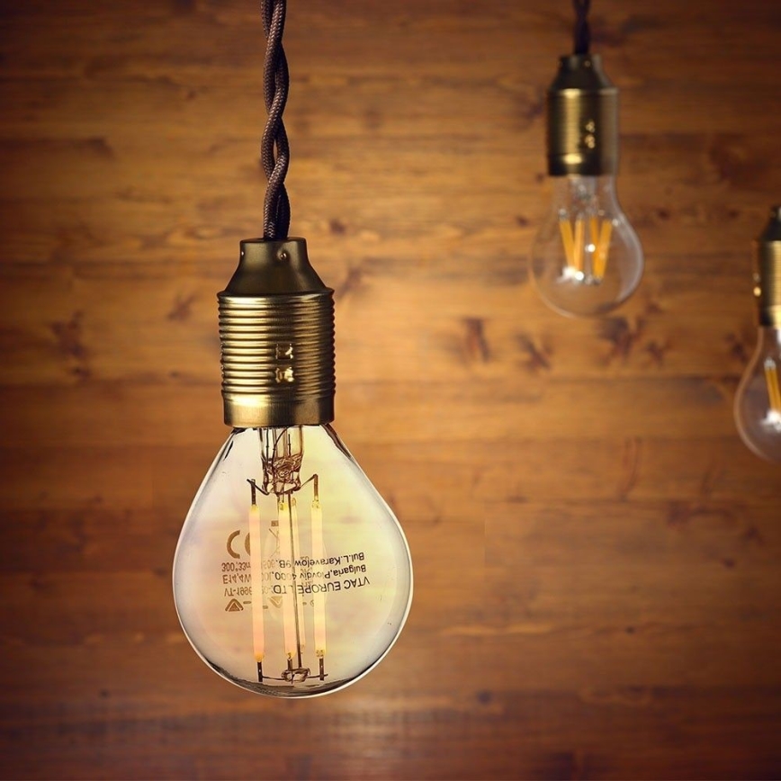 Світлодіодна лампочка FILAMENT P45 E14/6W/230V 2700K
