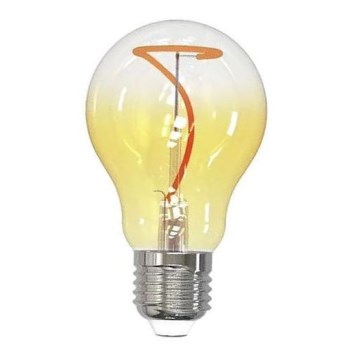 Світлодіодна лампочка FILAMENT SHAPE A60 E27/4W/230V 1800K жовтий