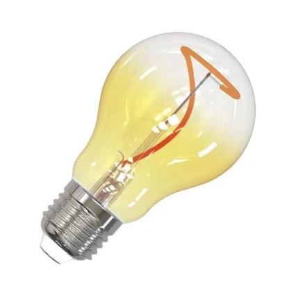 Світлодіодна лампочка FILAMENT SHAPE A60 E27/4W/230V 1800K жовтий