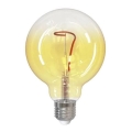 Світлодіодна лампочка FILAMENT SHAPE G95 E27/4W/230V 1800K жовтий