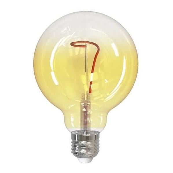 Світлодіодна лампочка FILAMENT SHAPE G95 E27/4W/230V 1800K жовтий