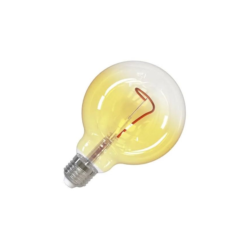 Світлодіодна лампочка FILAMENT SHAPE G95 E27/4W/230V 1800K жовтий