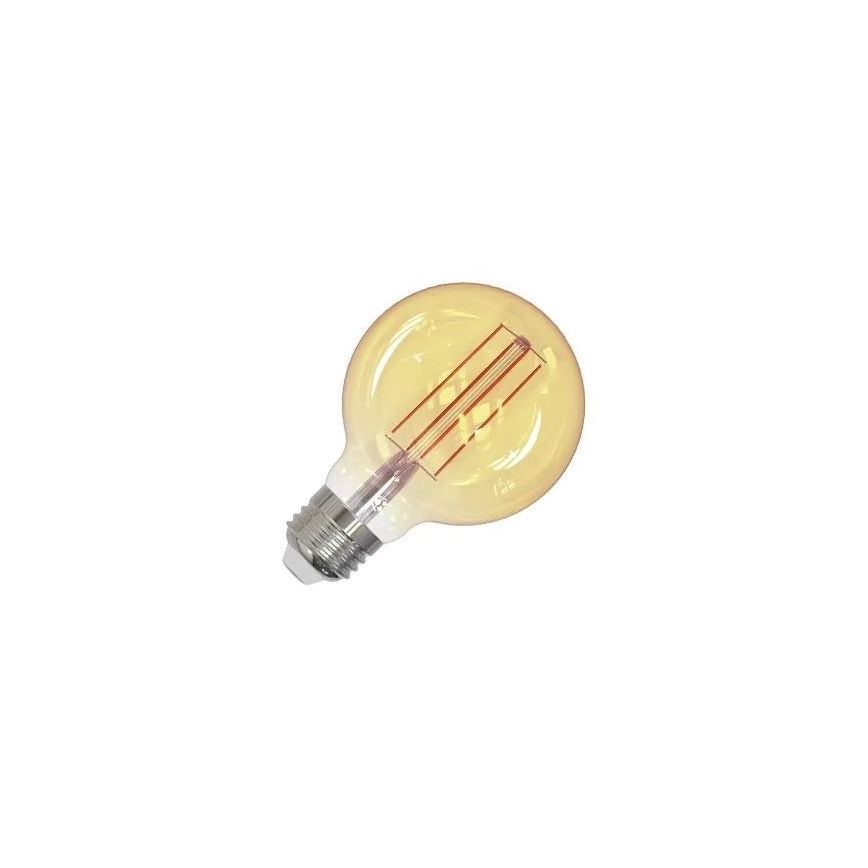 Світлодіодна лампочка FILAMENT SLIM VINTAGE G80 E27/4,5W/230V 1800K