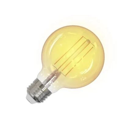Світлодіодна лампочка FILAMENT SLIM VINTAGE G80 E27/4,5W/230V 1800K