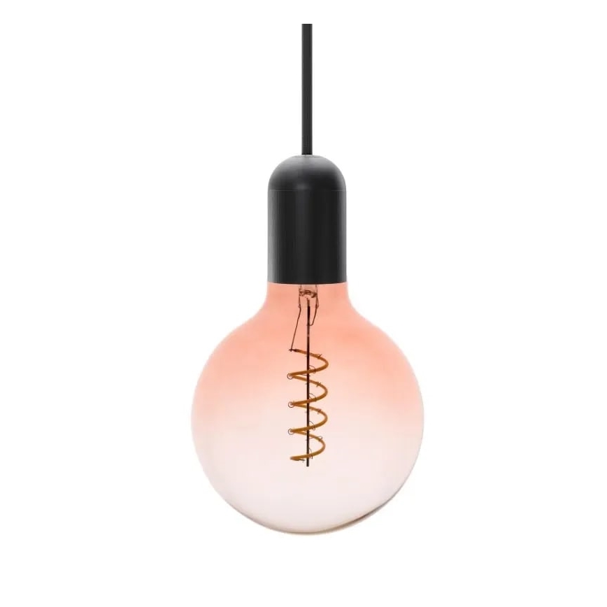Світлодіодна лампочка FILAMENT SPIRAL G125 E27/4W/230V 2000K рожевий