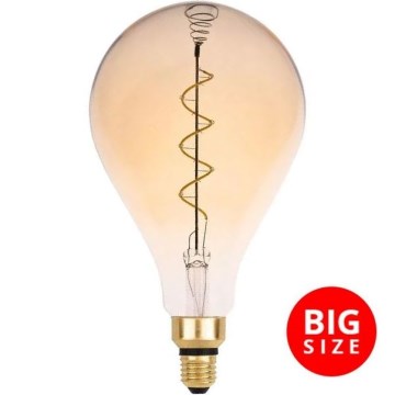 Світлодіодна лампочка FILAMENT SPIRAL VINTAGE A165 E27/4W/230V 2000K
