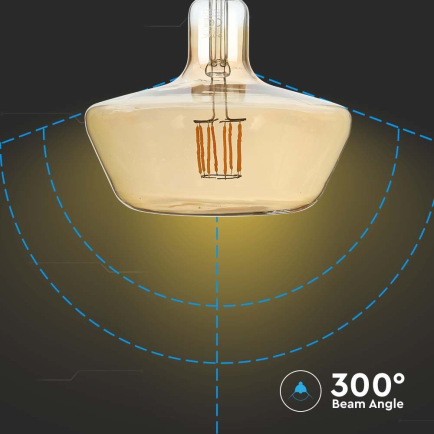 Світлодіодна лампочка FILAMENT T180 E27/8W/230V 1800K