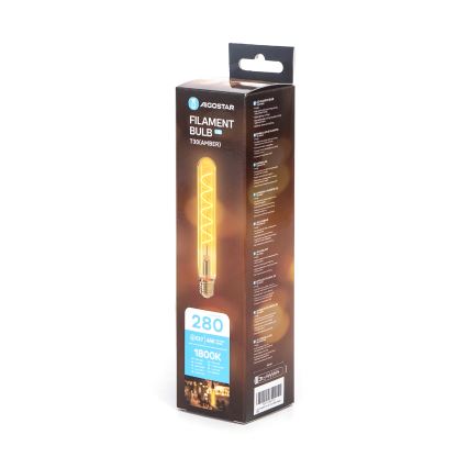 Світлодіодна лампочка FILAMENT T30 E27/4W/230V 1800K - Aigostar
