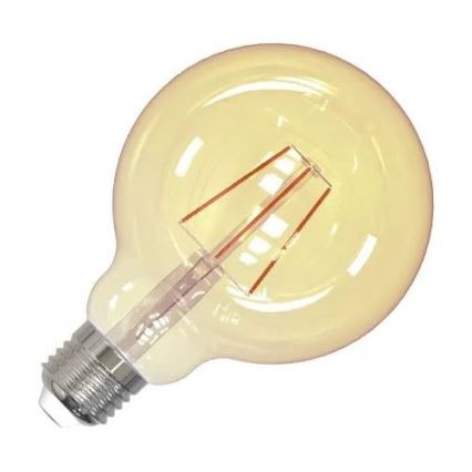 Світлодіодна лампочка FILAMENT VINTAGE G95 E27/4W/230V 2000K