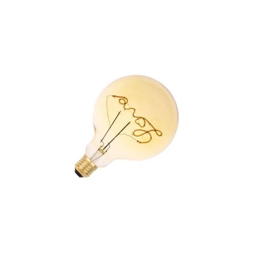 Світлодіодна лампочка FILAMENT VINTAGE LOVE G125 E27/2W/230V 2000K