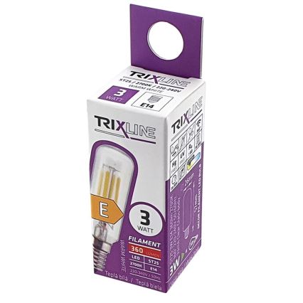 Світлодіодна лампочка FILAMENT VINTAGE ST25 E14/3W/230V 2700K