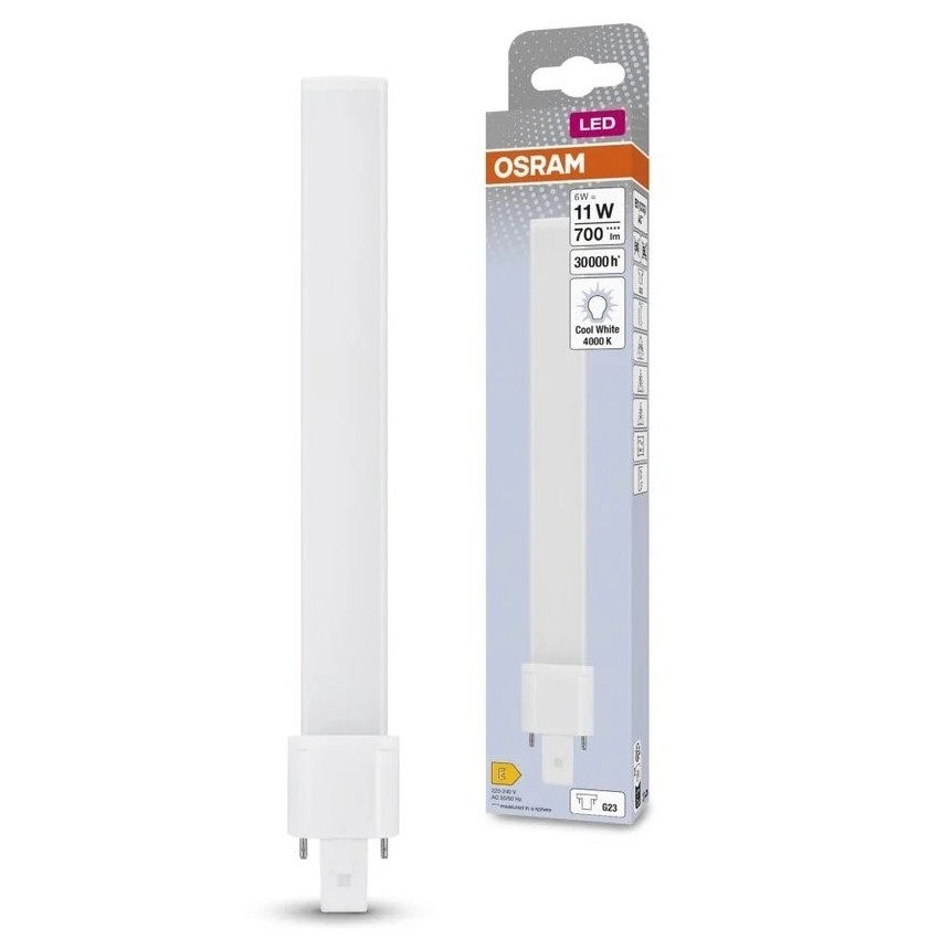 Світлодіодна лампочка G23/6W/230V 4000K - Osram