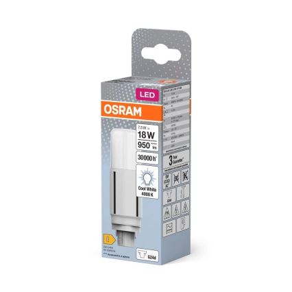 Світлодіодна лампочка G24d/7,5W/230V 4000K - Osram