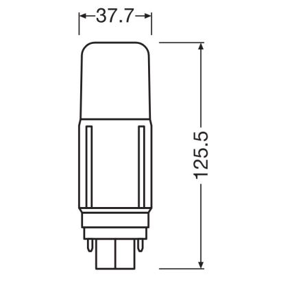 Світлодіодна лампочка G24d/9,5W/230V 4000K - Osram