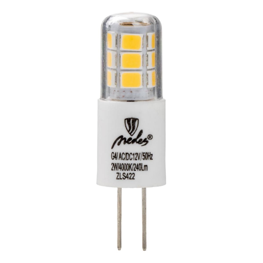 Світлодіодна лампочка G4/2W/12V 4000K