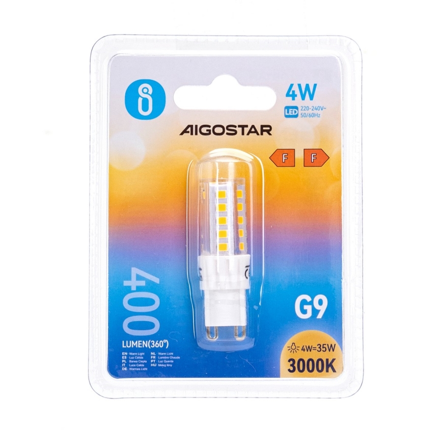 Світлодіодна лампочка G9/4W/230V 3000K - Aigostar