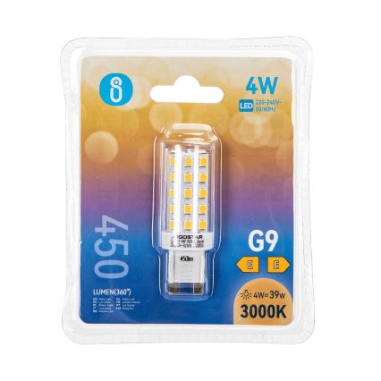 Світлодіодна лампочка G9/4W/230V 3000K - Aigostar