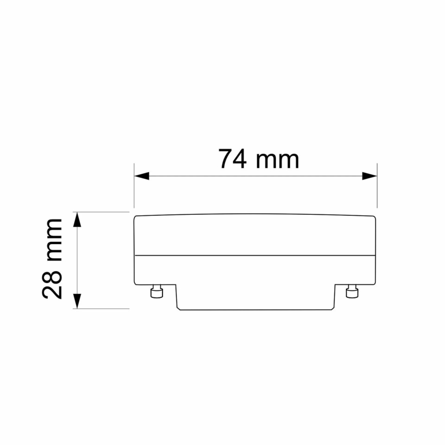 Світлодіодна лампочка GX53/6W/230V 4000K