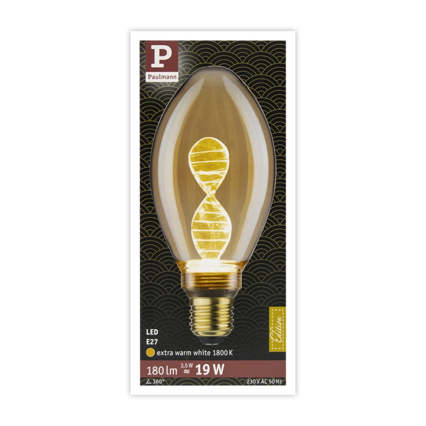 Світлодіодна лампочка INNER B75 E27/3,5W/230V 1800K - Paulmann 28884