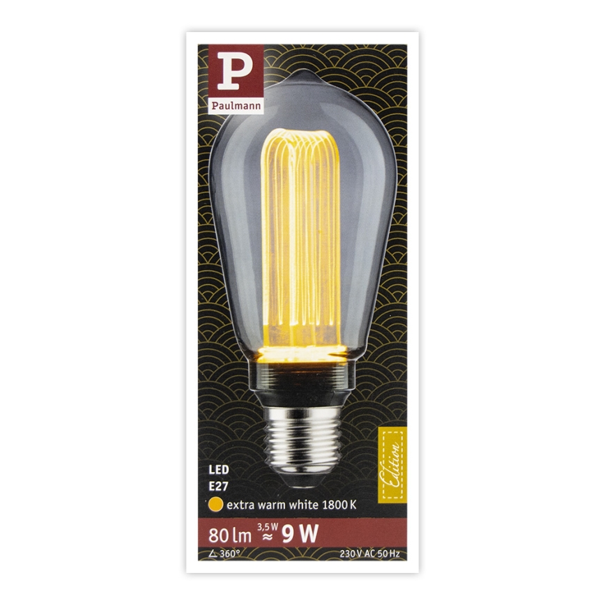 Світлодіодна лампочка INNER ST64 E27/3,5W/230V 1800K - Paulmann 28880