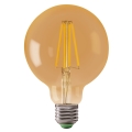 Світлодіодна лампочка LEDSTAR AMBER G80 E27/8W/230V 2200K