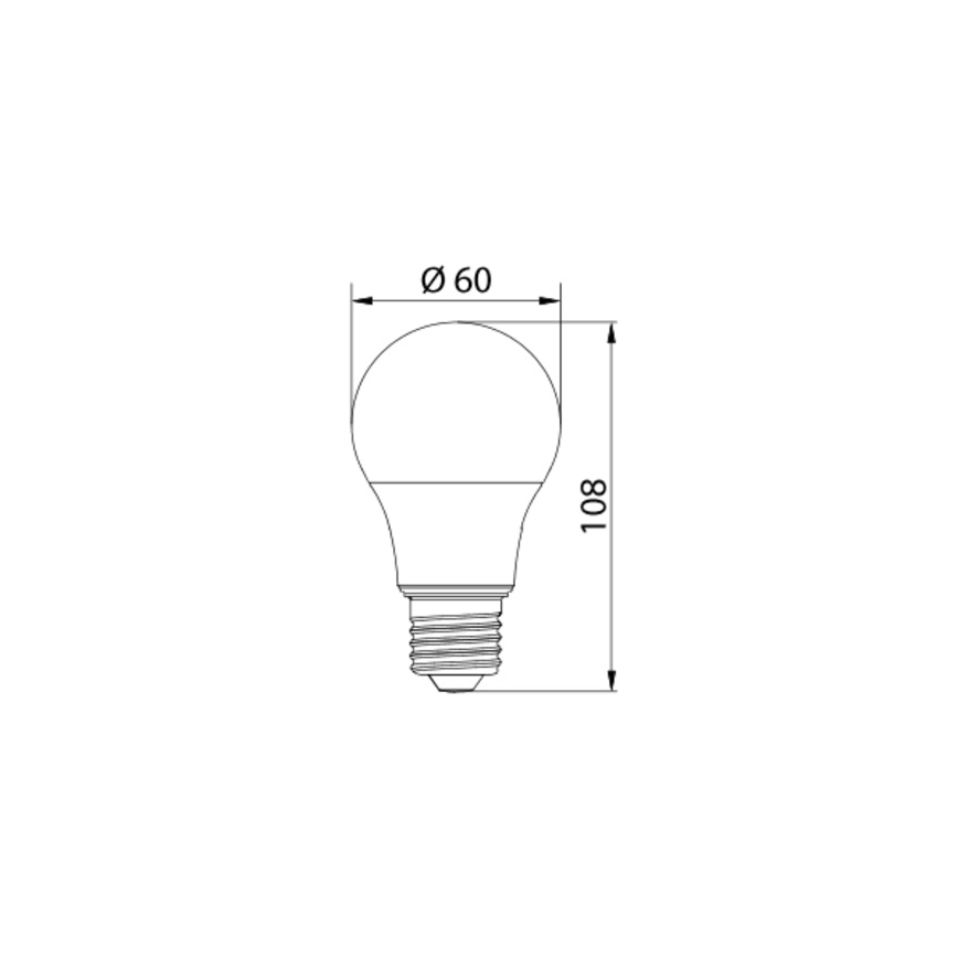 Світлодіодна лампочка LEDSTAR ECO E27/10W/230V 4000K
