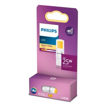 Світлодіодна лампочка Philips G9/2W/230V 2700K