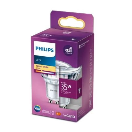 Світлодіодна лампочка Philips PAR16 GU10/3,5W/230V 2700K