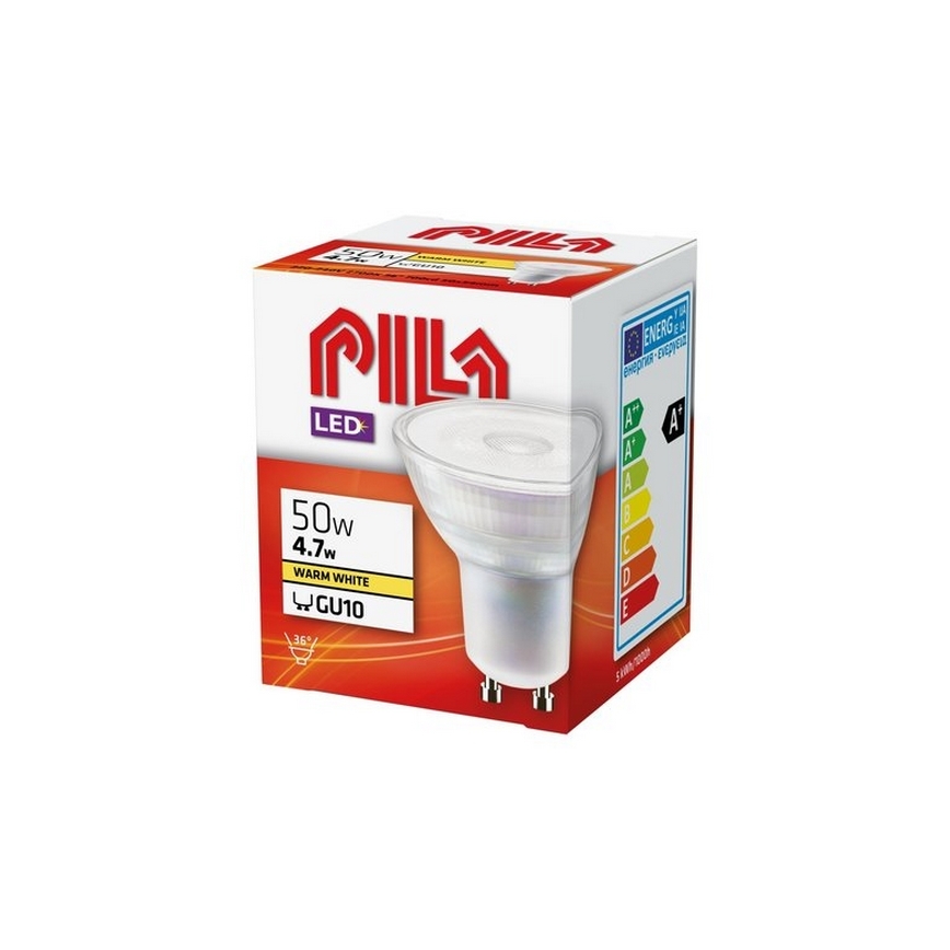 Світлодіодна лампочка Philips Pila PAR16 GU10/4,7W/230V 2700K