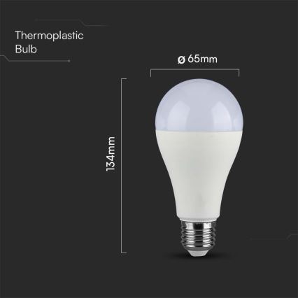 Світлодіодна лампочка SAMSUNG CHIP A65 E27/17W/230V 3000K
