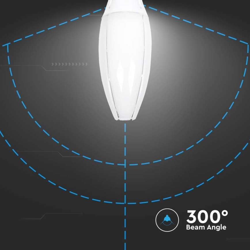 Світлодіодна лампочка SAMSUNG CHIP E40/60W/230V 4000K