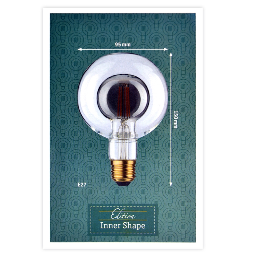Світлодіодна лампочка SHAPE G95 E27/4W/230V 2700K - Paulmann 28766