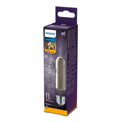 Світлодіодна лампочка SMOKY VINTAGE Philips T32 E27/2,3W/230V 1800K