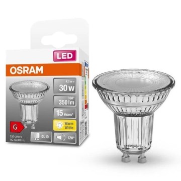Світлодіодна лампочка STAR PAR16 GU10/4,3W/230V 2700K 120° - Osram