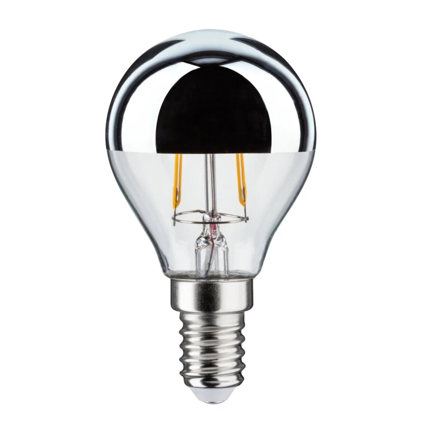 Світлодіодна лампочка з дзеркальною сферичною колбою CROWN E14/2,6W/230V 2700K - Paulmann 28663
